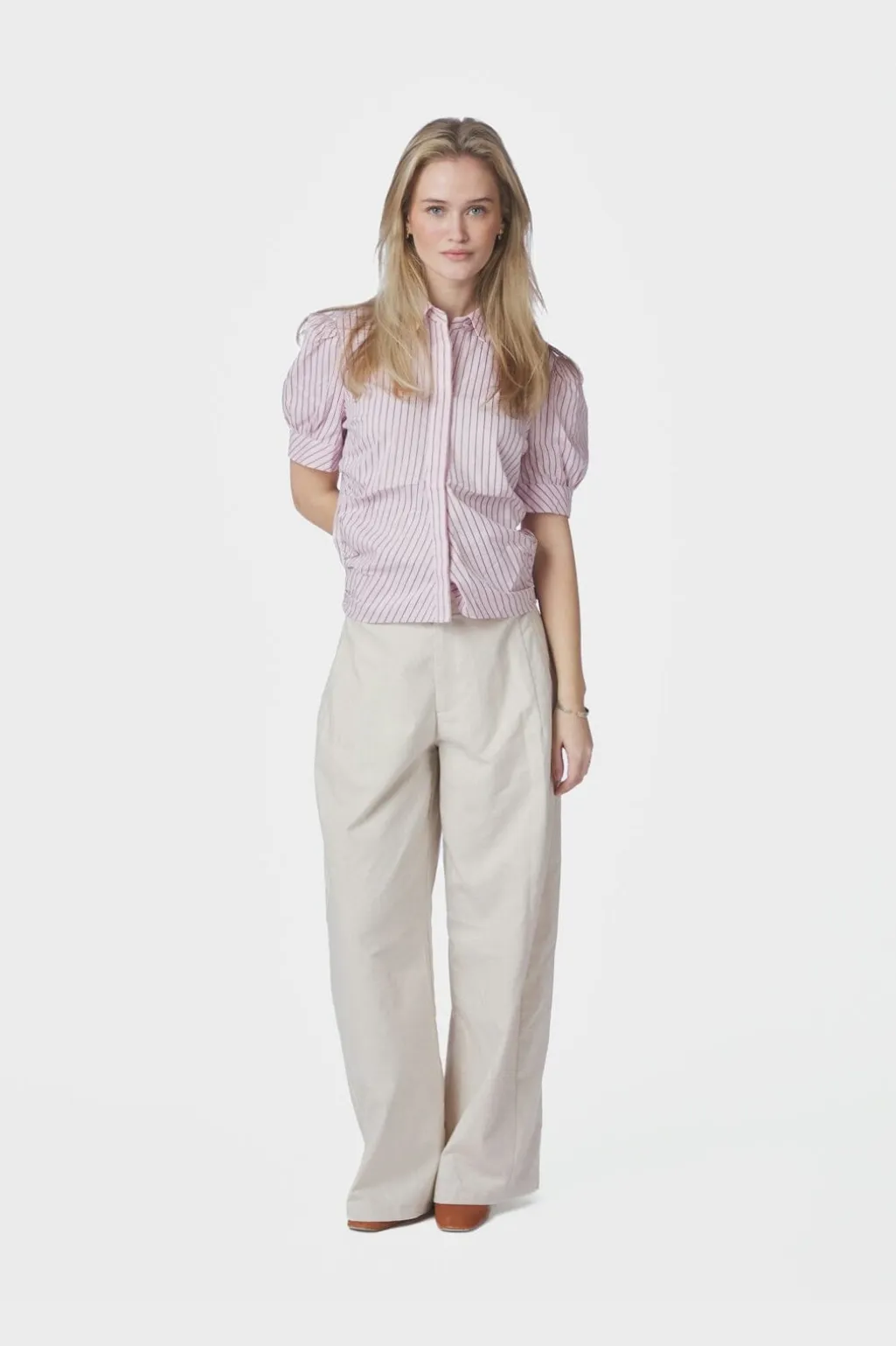 Nnfrannie Structure Stripe Shirt 169900