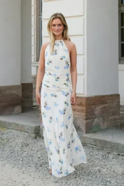 Nngabina Faded Flower Dress 168813
