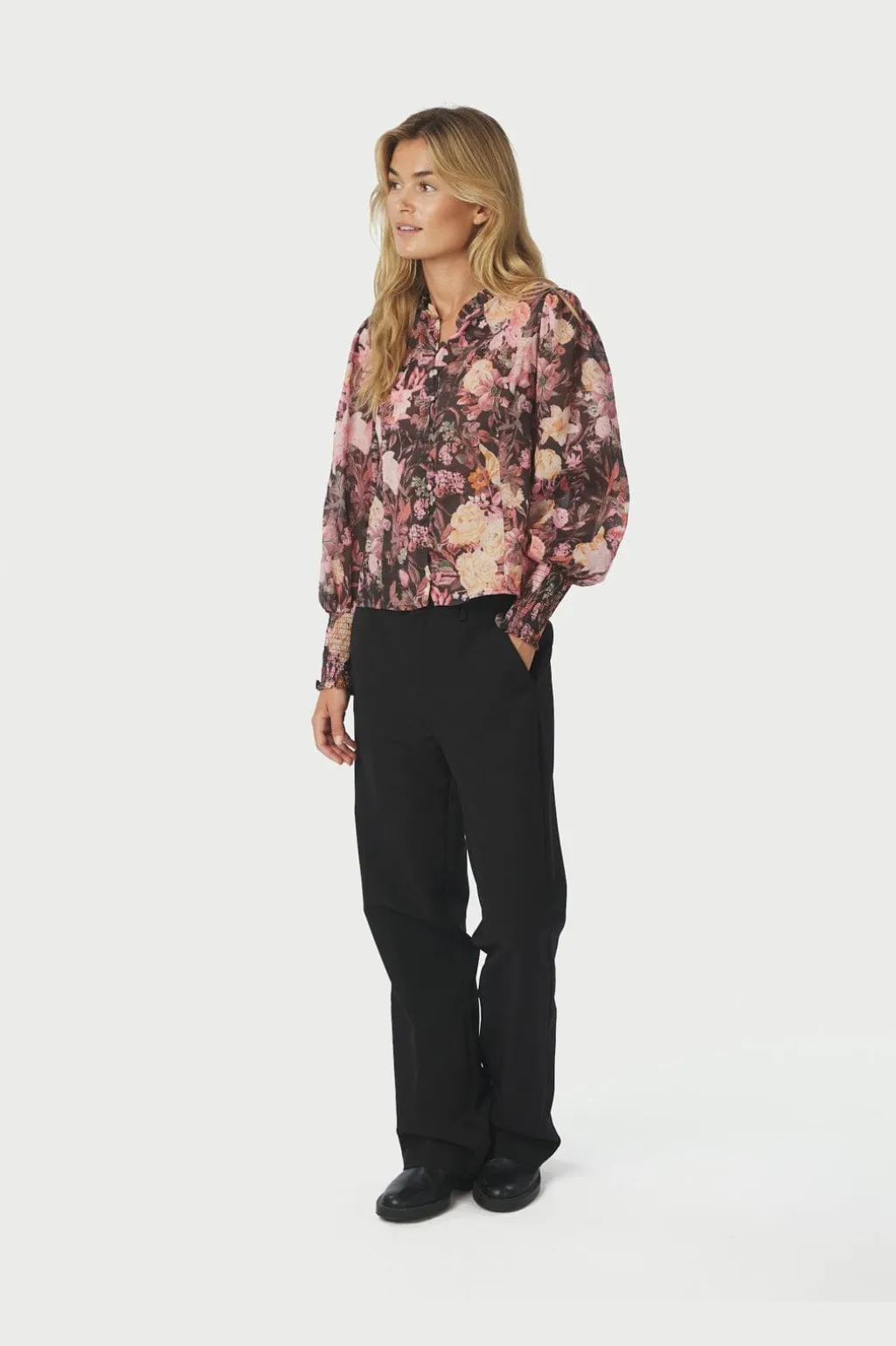 Nngilda Big Flower Blouse 166925