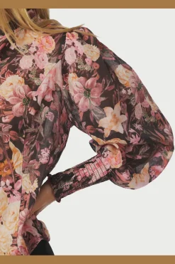Nngilda Big Flower Blouse 166925