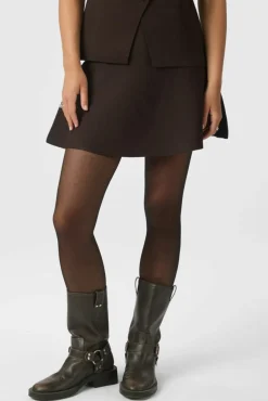 Nnhanna Smooth Knit Skirt 165351