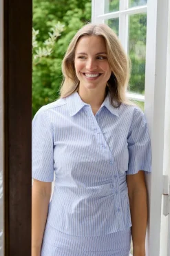 Nnhazell Stripe Shirt 169490