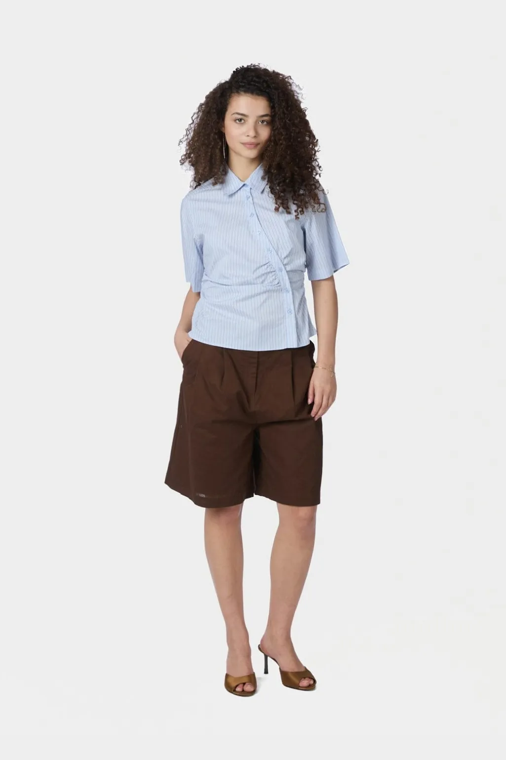 Nnhazell Stripe Shirt 169490
