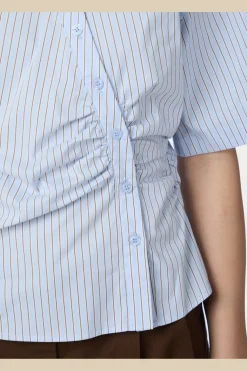 Nnhazell Stripe Shirt 169490