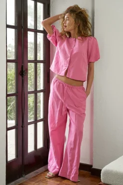 Nnheifa Linen Pants 167698