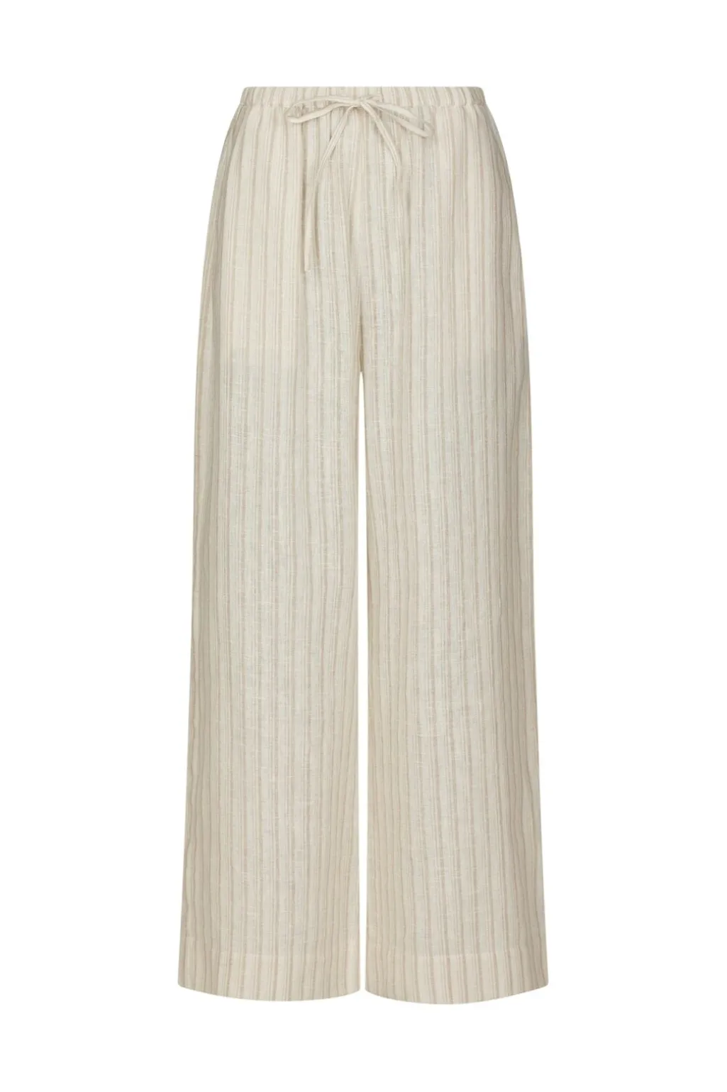 Nnheifa Linen Stripe Pants 168335