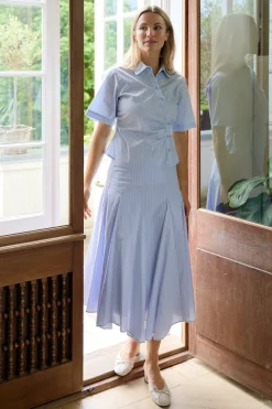 Nnisabet Stripe Skirt 168596