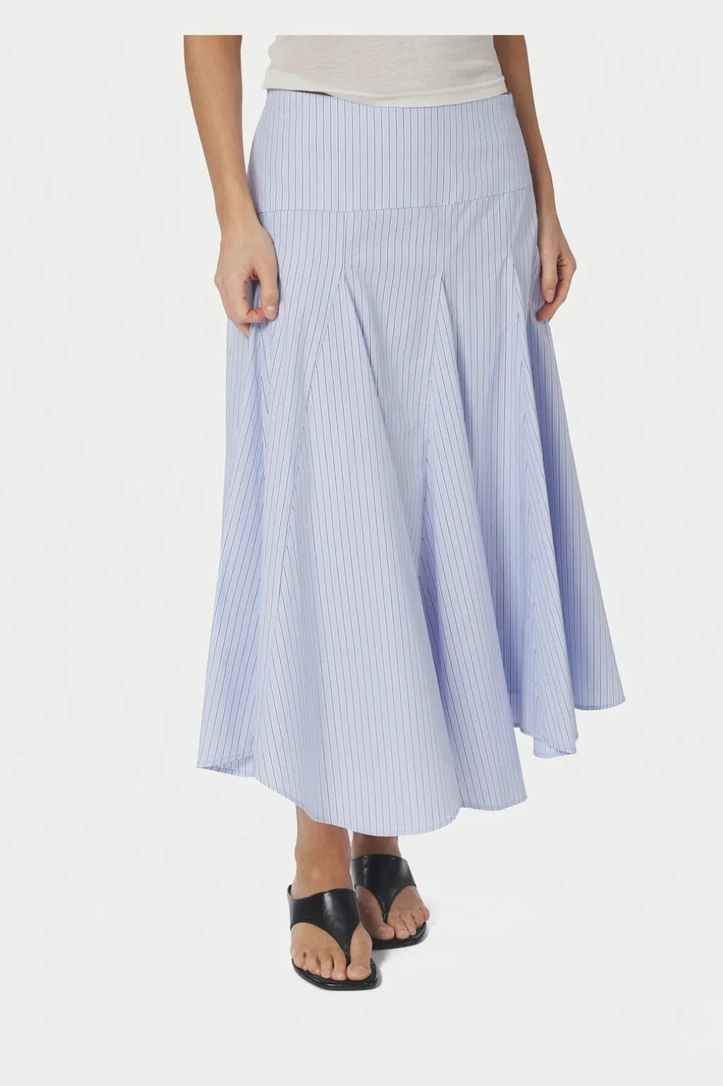 Nnisabet Stripe Skirt 168596