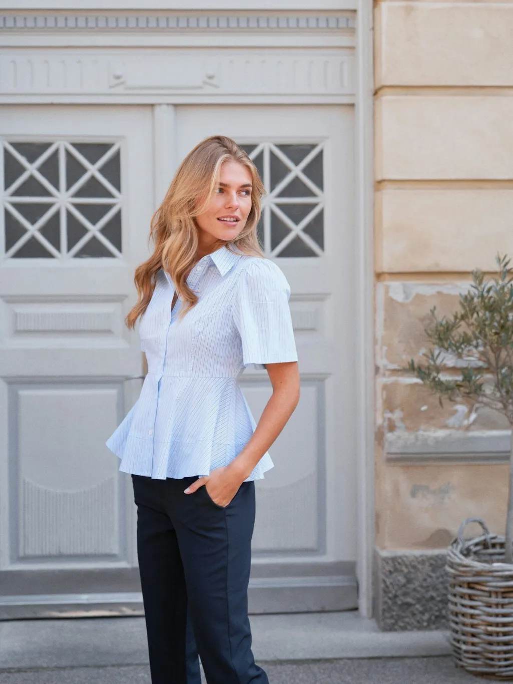 Nnjanelle Stripe Shirt 168838