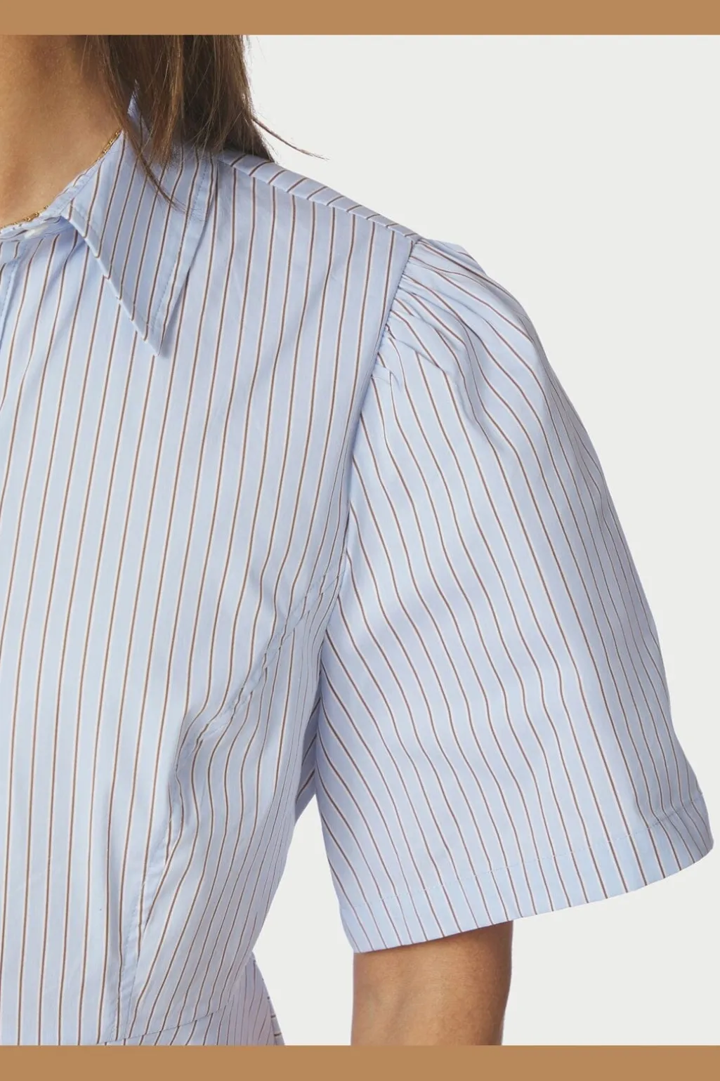 Nnjanelle Stripe Shirt 168838