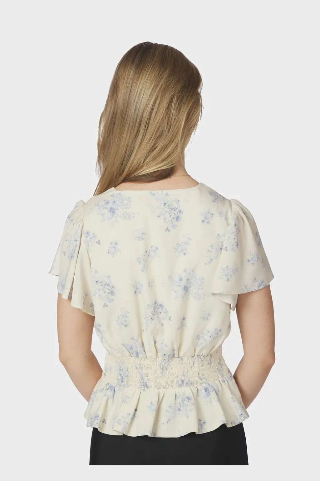 Nnjasmin Delicate Flower Blouse 168873