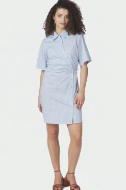 Nnjas Stripe Shirt Dress 169489