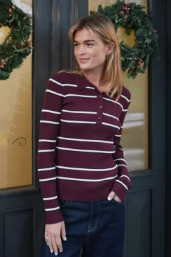 Nnjillan Polo Knit Blouse 164431