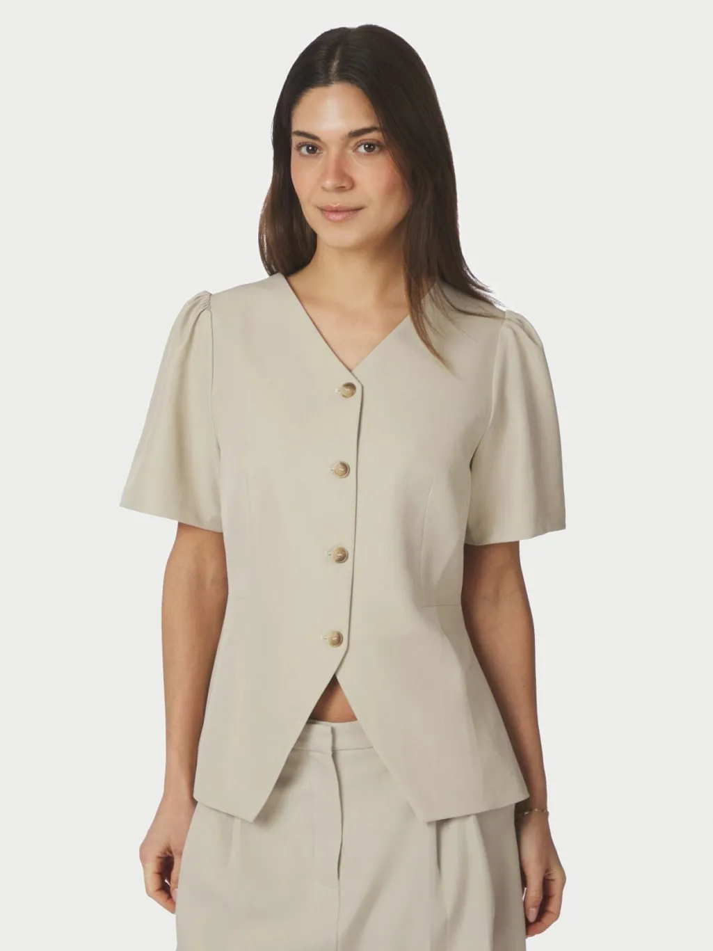 Nnjules Structure Blouse 165065