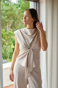 Nnkatarim Crepe Top 168938