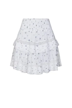 Nnkenia Flower Dobby Skirt 166046