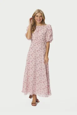 Nnkikka Chiffon Flower Dress 167915
