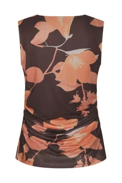 Nnliblana Flower Mesh Top 168871