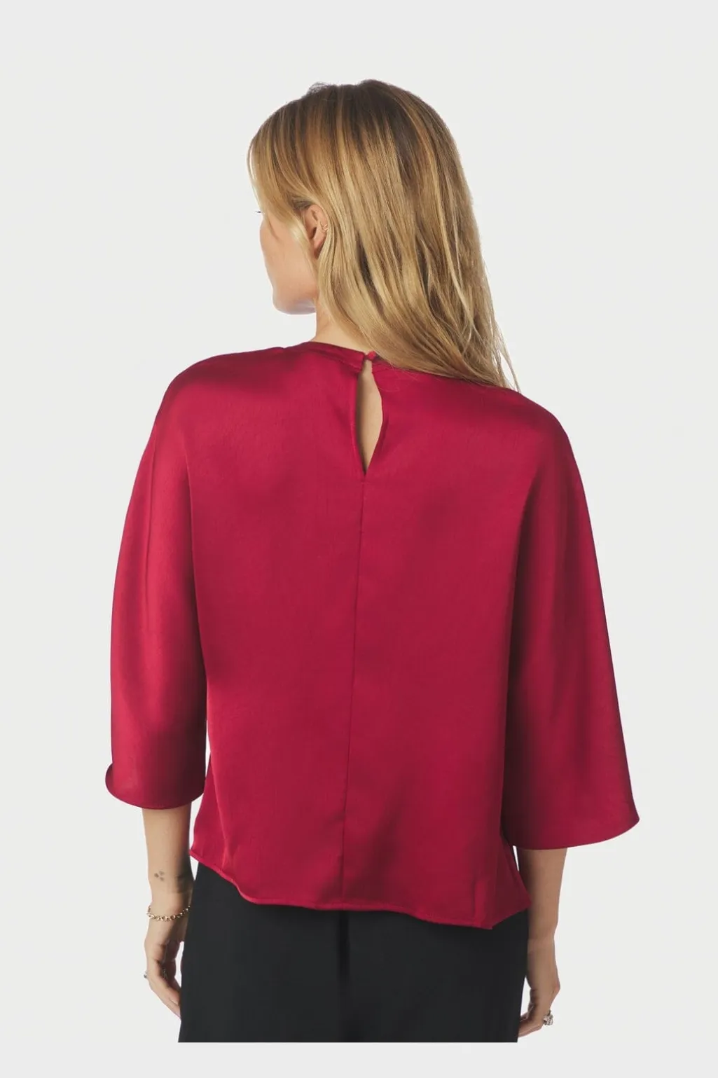 Nnliora Heavy Sateen Blouse 165567