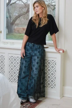 Nnloreta Lace Sequins Skirt 164611