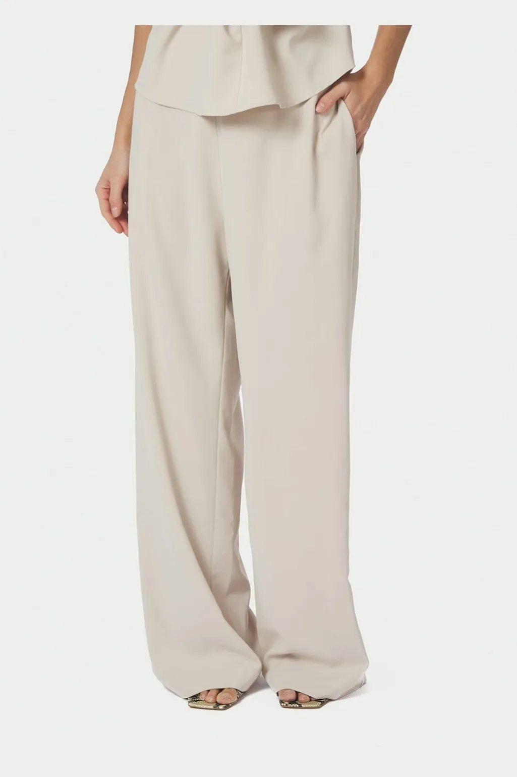 Nnlunet Crepe Pants 168084