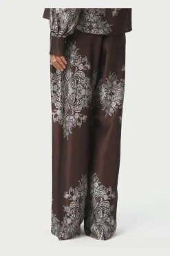 Nnlunet Paisley Border Pants 167274