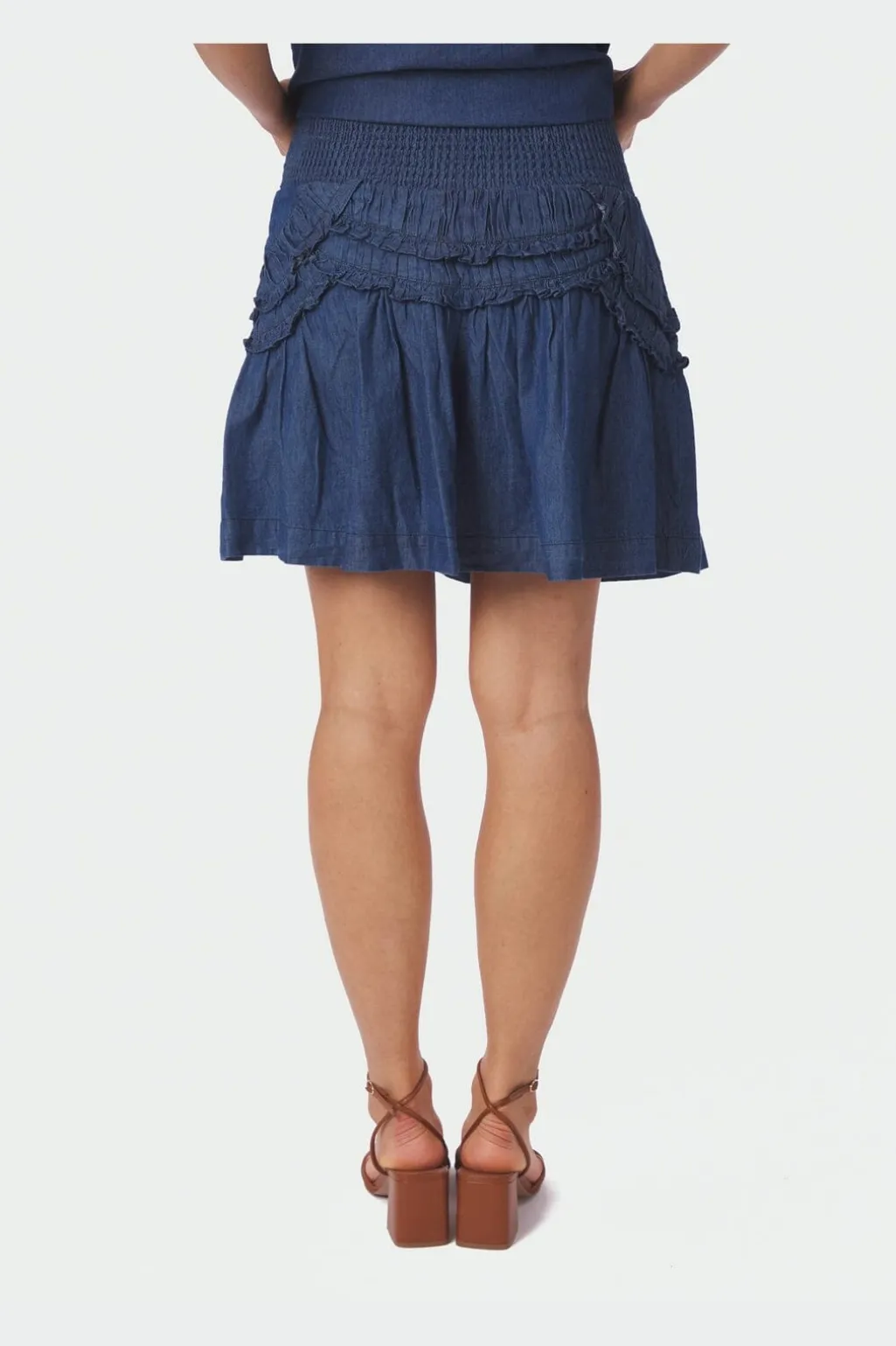 Nnmaliah Denim Skirt 168896
