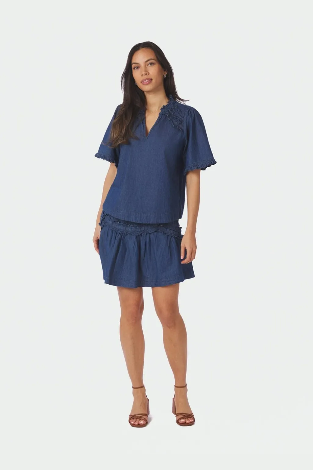 Nnmaliah Denim Skirt 168896