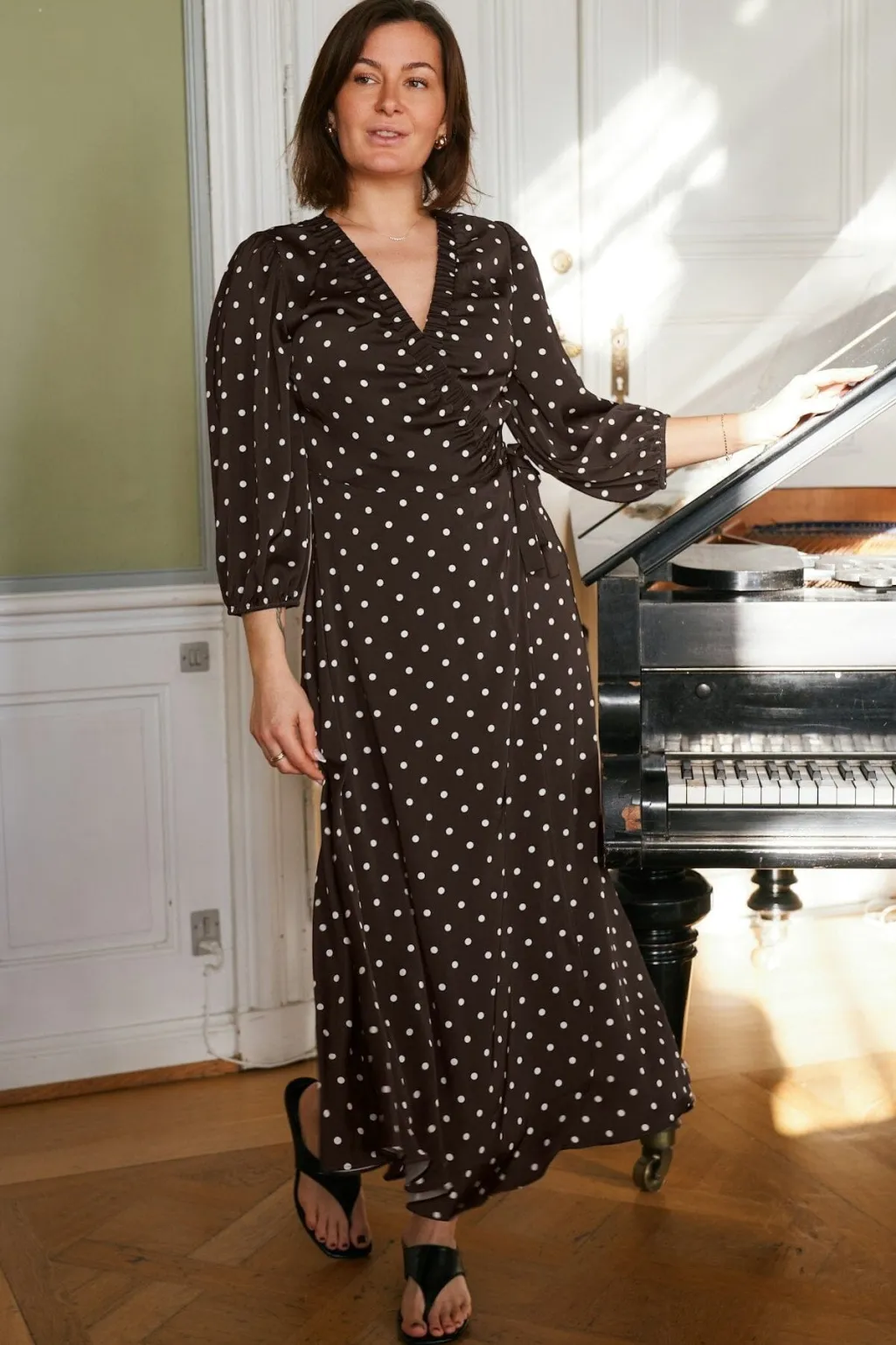 Nnmalinga Dot Dress 165909