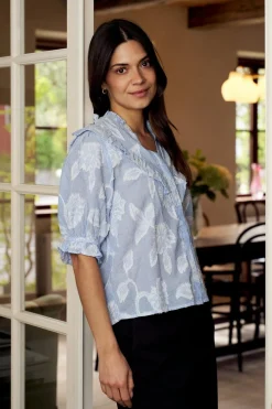 Nnmanet Jacquard Blouse 168480