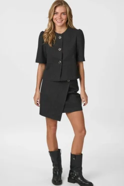 Nnmarisi Herringbone Skirt 165687