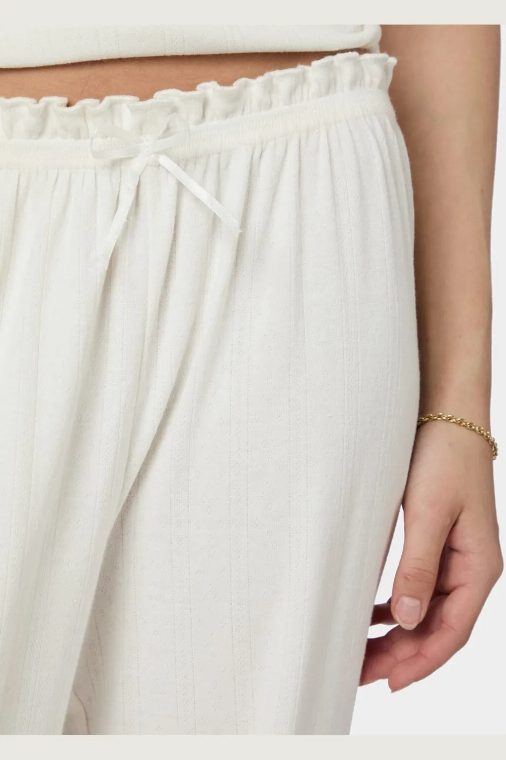 Nnmaris Pointelle Pants 167798