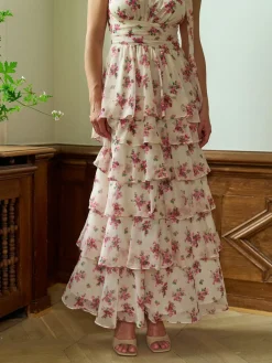 Nnmarli Amazing Chiffon Dress 167706