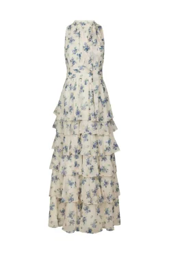 Nnmarli Amazing Chiffon Rose Dress 167706