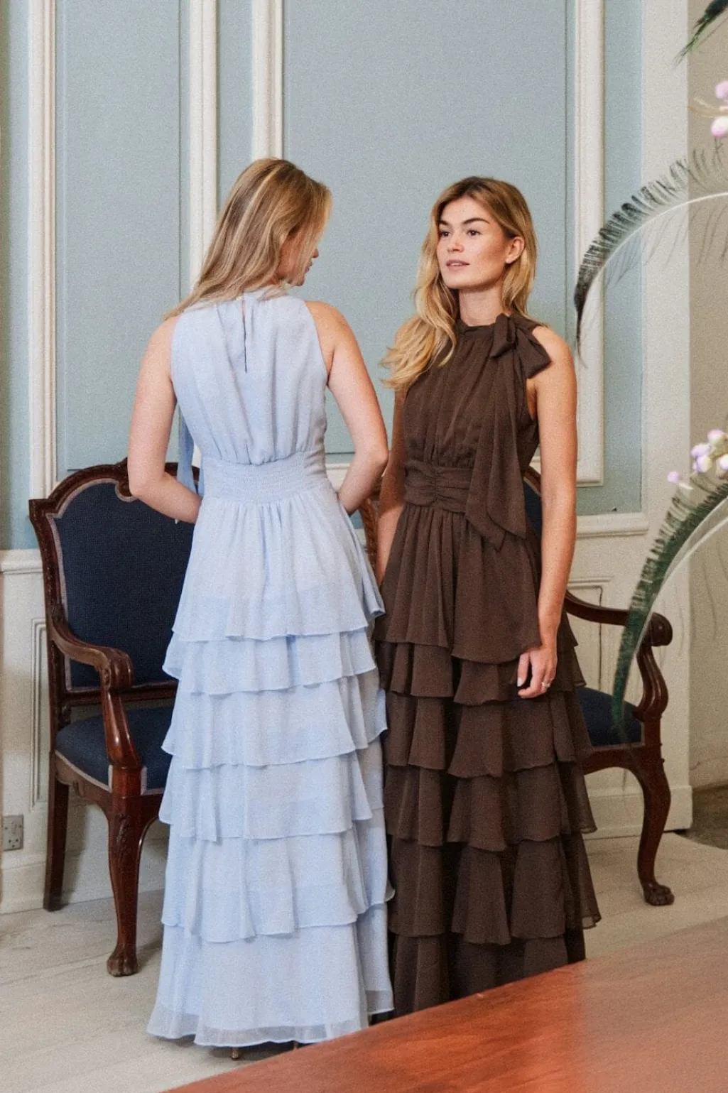 Nnmarli Solid Chiffon Dress 165640