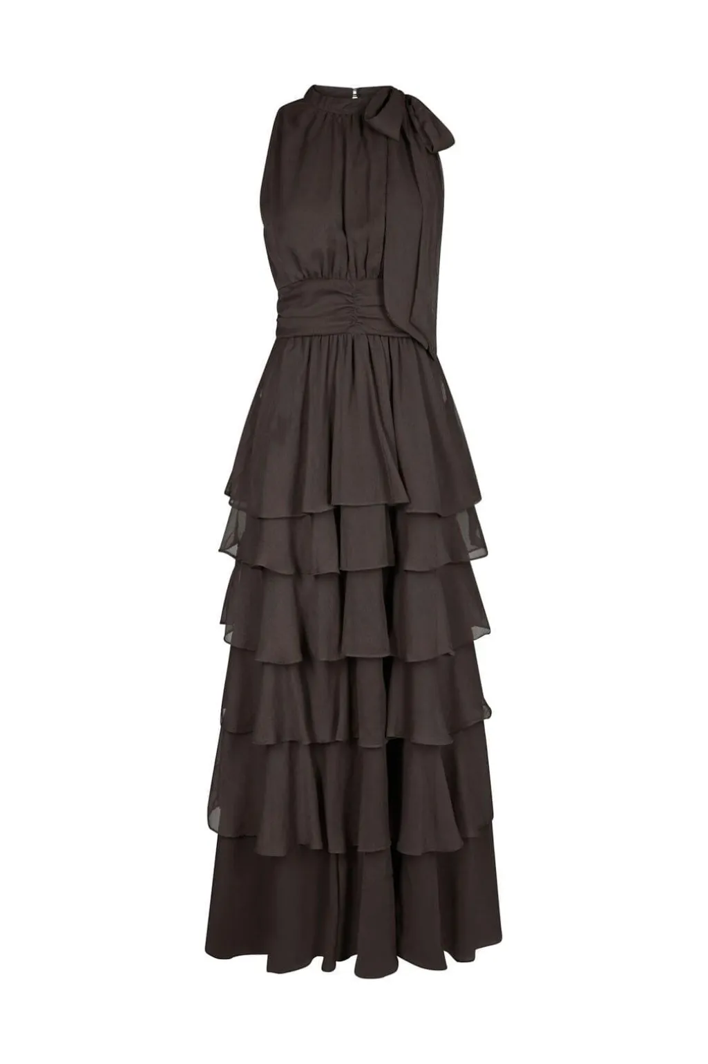 Nnmarli Solid Chiffon Dress 165640