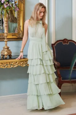 Nnmarli Solid Chiffon Dress 165640