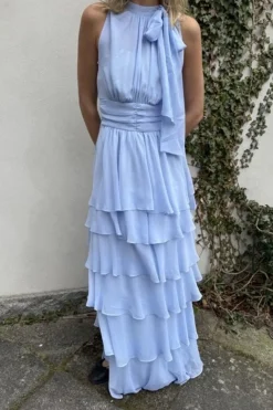 Nnmarli Solid Chiffon Dress 165640