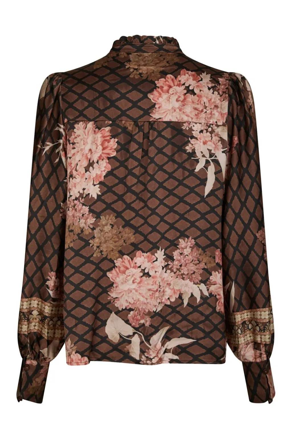 Nnmassima Botanical Border Blouse 167029