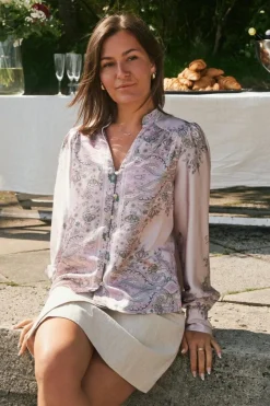 Nnmassima Paisley Border Blouse 160960