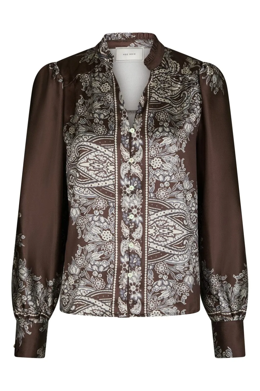 Nnmassima Paisley Border Blouse 160960