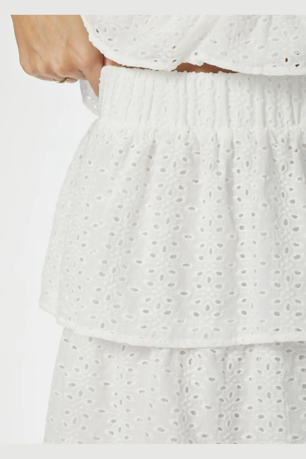 Nnmorris Emb Skirt 167911