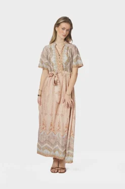 Nnmoviana Flower Border Dress 169030