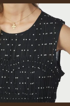 Nnmyrna Dot Dress 166384