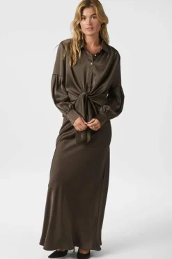 Nnnaja Satin Shirt 160801