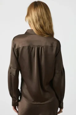 Nnnaja Satin Shirt 160801