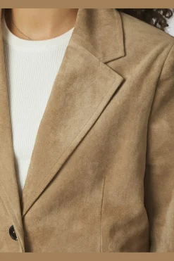 Nnnamy Imitated Suede Blazer 164548