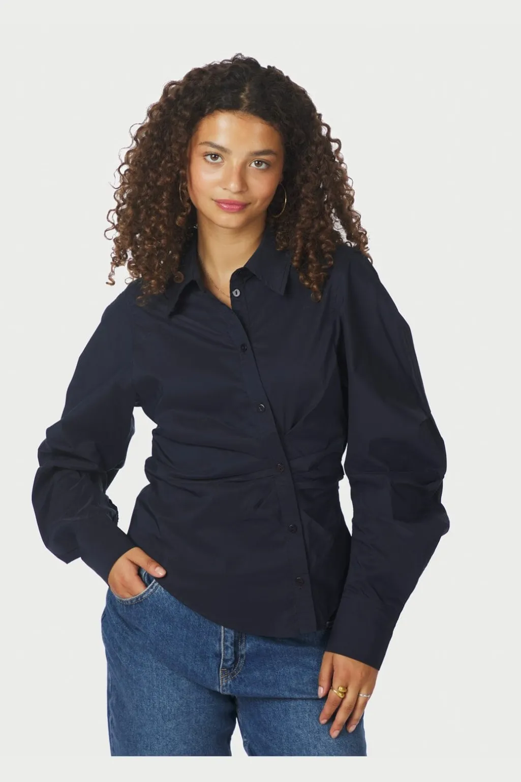 Nnneoella Solid Shirt 167252