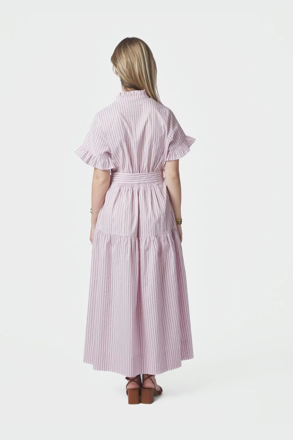 Nnnessie Structure Stripe Dress 169739