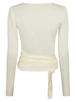 Nnnia Jersey Wrap Blouse 165501